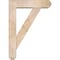 Ekena Millwork Traditional Craftsman Smooth Bracket w/ Offset Brace, Douglas Fir, 5 1/2"W x 20"D x 28"H BKT0604X20X28TRA04SDF - alternate 2